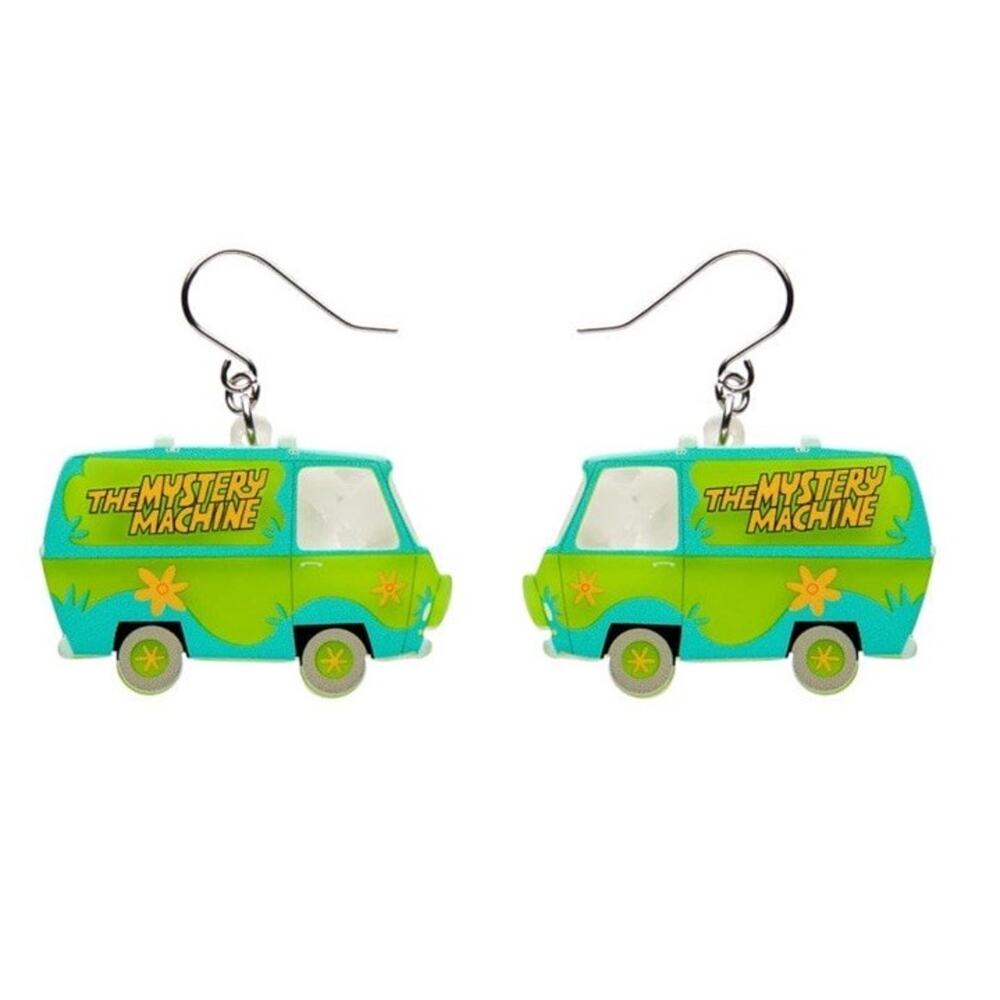 Erstwilder X Scooby Doo Mystery Machine Earrings BNIB Hanna Barbera